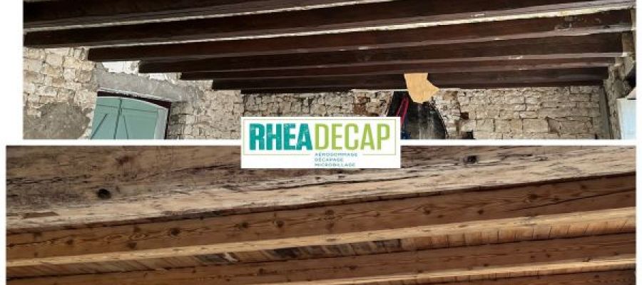 sabalage poutres plafond en bois decoration interieur architecte deco renovation maison
